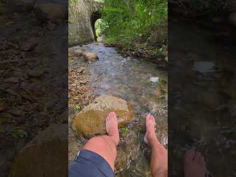 Los Lugares que me encantan, hermosa quebrada en San Rafael Chalatenango, El Salvador.