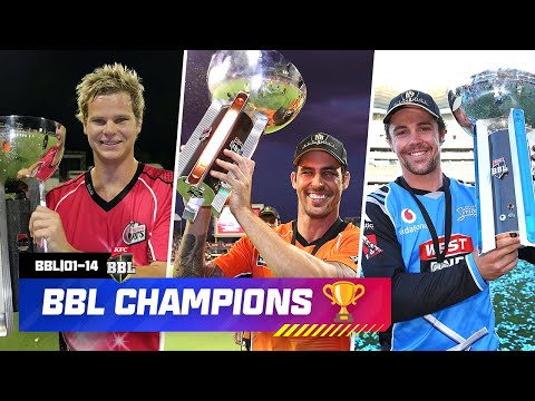 LAST BALL Of Every BBL Final 🏆 | #BBL01 - #BBL14