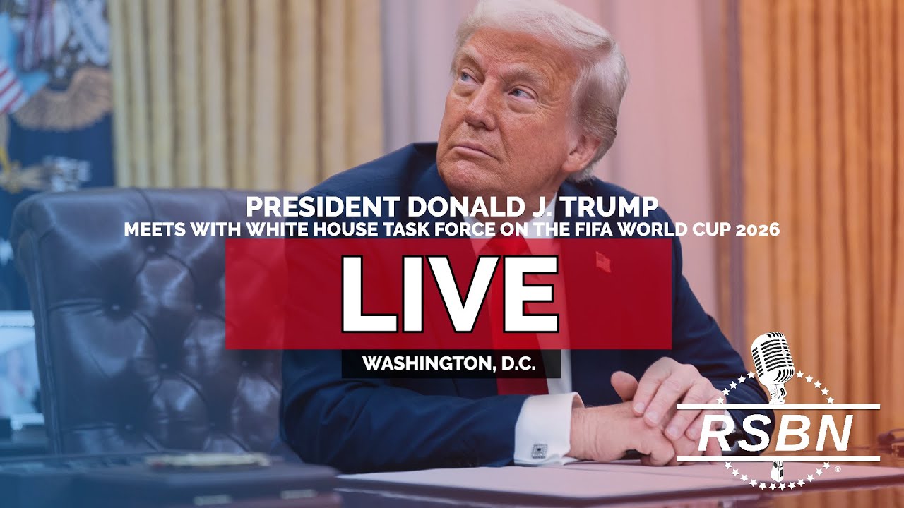 LIVE: President Trump Meets With White House Task Force on the FIFA World Cup 2026 - 11/17/25