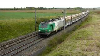 preview picture of video 'BB 27035 en tête du train 77060'