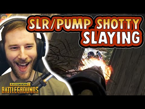 SLR/Pump Shotty Slaying ft. Halifax - chocoTaco PUBG Duos Gameplay