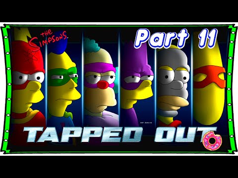 The Simpsons Tapped Out Super Heroes 2 Part 11 Gameplay