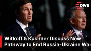 FULL STATEMENTS: Witkoff & Kushner Push for “Durable Peace” Between Russia and Ukraine | AC1E