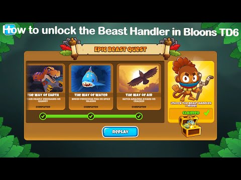 How to Unlock the Beast Handler in Bloons TD 6