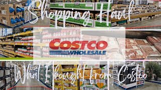Costco UK shopping haul | What I bought at Costco