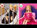 Oh No, Barbie Is In Jail! *Cool Doll’s Gadgets For Doll Makeover*
