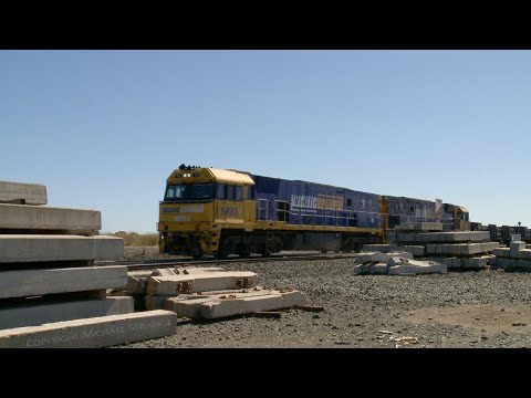 3PM4 Steel Wagons & Shipping Containers (8/1/2021) - PoathTV Australian Trains & Railways