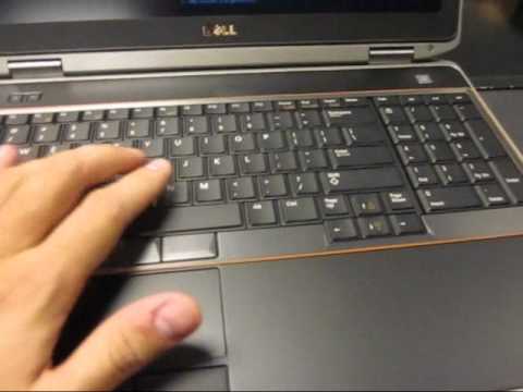 Dell Latitude E6520 unboxing