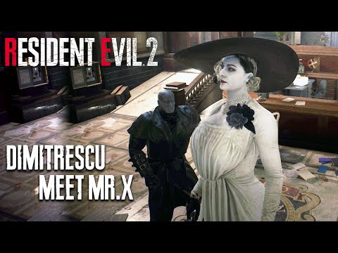 Alcina Dimitrescu Meet Mr.X - RESIDENT EVIL 2 x Village (MOD)