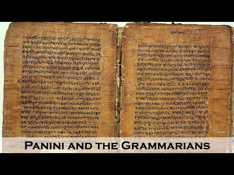 Panini and the Grammarians
