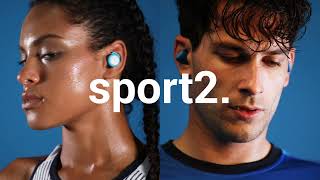 Energy Sistem Earphones Sport 2 True Wireless. Resistentes al sudor. ¡Supera tus metas! anuncio