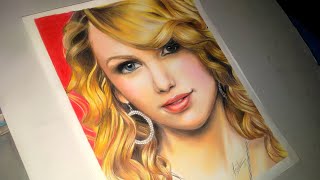 preview picture of video 'Drawing_Taylor_Swift_-_by_Ankit_Sonule'