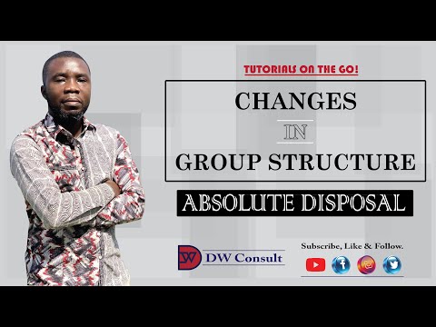 CHANGES IN GROUP STRUCTURE - ABSOLUTE DISPOSAL