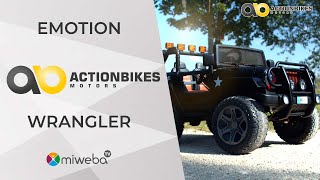 Actionbikes Jeep Wrangler 🚗 Präsentation I Kinderauto 2022 I Miweba