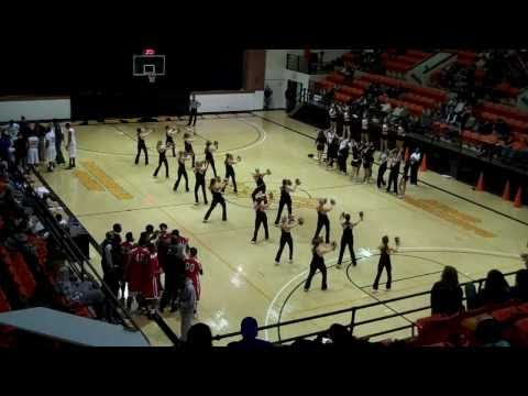 Cowley Cheerleaders Dance Team and Pep Band- Tigers Win!