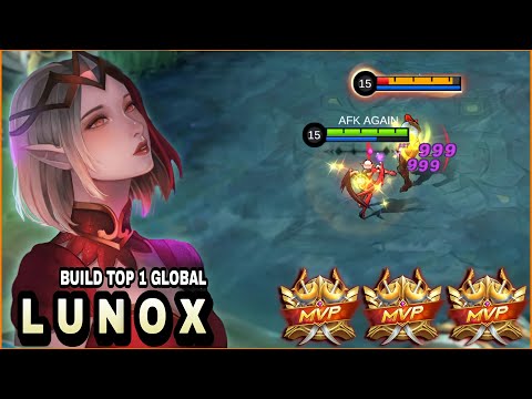 Lunox best build 2022 | Brutal Damage | Build Top 1 Global lunox | MLBB