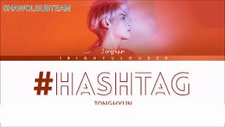 [Arabic Sub] JONGHYUN #Hashtag (와플)