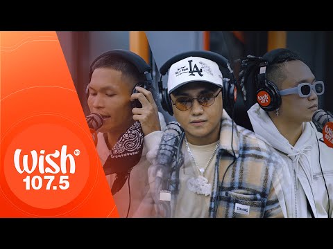 Jr Crown, Thome, and Chris Line perform “Sulyap" LIVE on Wish 107.5 Bus