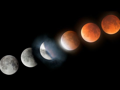 Click to Watch the Longest Blood Moon eclipse of 21st century looms, along with bad news -- is it an omen?  video