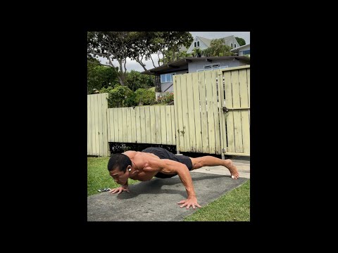 Day 275 FitPro Hawaii Workout - Archer Push Up Progression (compilation)-February 15, 2021 11:24 am