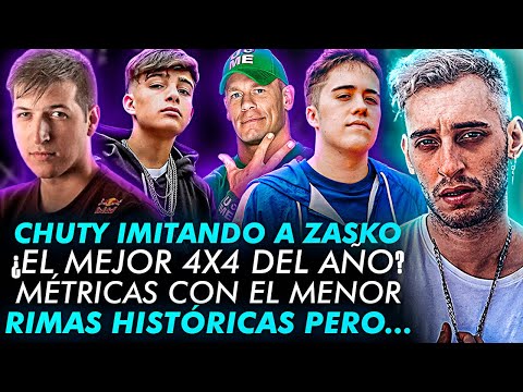 BLON REACCIONA A RIMAS HISTÓRICAS 😲 CHUTY IMITA A ZASKO 😂 MÉTRICA CON EL MENOR 🔥 BATALLA DE EX 💔