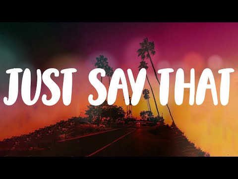 Duke Deuce - JUST SAY THAT (Lyric Video)
