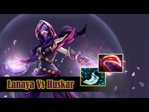 Templar Assassin Vs Huskar MID Battle