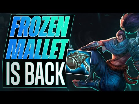 FROZEN MALLET IS BACK! RUN ENEMIES DOWN! - League of Legends