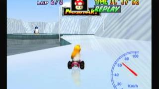 Mario Kart 64 - Sherbet Land 3lap 1'58"39