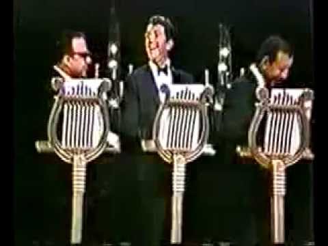 Allan Sherman with Dean Martin and Vic Damone