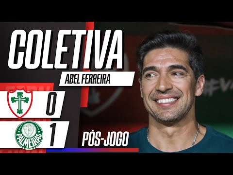 PALMEIRAS AO VIVO: COLETIVA ABEL FERREIRA APÓS VITÓRIA CONTRA A PORTUGUESA | ESPN