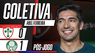 PALMEIRAS AO VIVO: COLETIVA ABEL FERREIRA APÓS VITÓRIA CONTRA A PORTUGUESA | ESPN