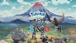 熱き決闘者（偽物）によるPokémon　LEGENDS　アルセウス　S&D 　＃１