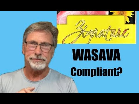 Zignature Dog Food Review...WASAVA Compliant?