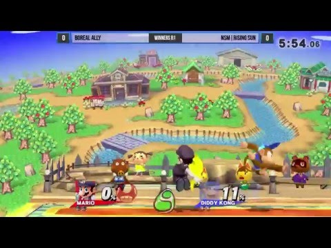 SFW #20: Boreal Ally (Mario) vs NSM|Rising Sun (Diddy)