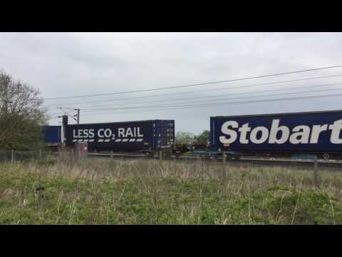 *RARE* Diverted 2 x 68s 4S43 Daventry to Mossend on ECML 29/04/17