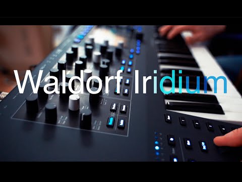 Exclusive!! Waldorf Iridium Synthesizer keyboard version