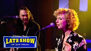 Shakey Graves &amp; Esme Patterson- Dearly Departed (Live on Late Show with David Letterman 2015)