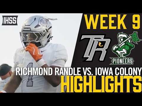 Landen Williams-Callis Erupts for 4 TDs as Randle Rolls Past Iowa Colony 49-7