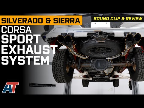 2019-2024 Silverado & Sierra 1500 Corsa Performance Sport Dual Exhaust System Review & Sound Clip