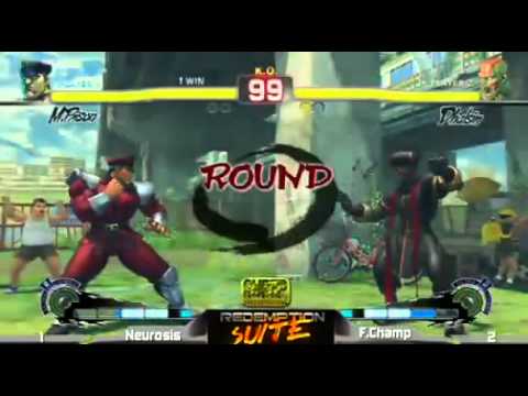 SSF4 AE Redemption Suite Post EVO 2011 - Shungoku Neurosis (Dictator) vs Filipino Champ (Dhalsim)