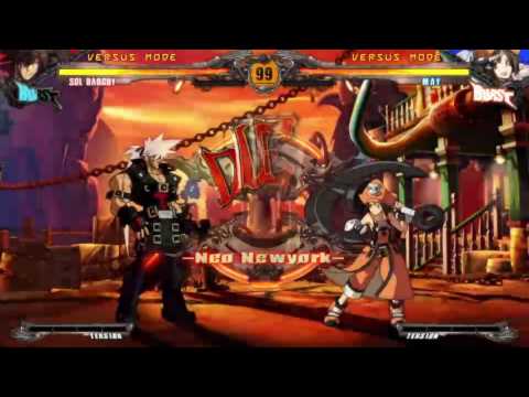 GGXrdR Offline Casuals JasonRiot(P1) VS (P2)SrubLordZega 1/10/17