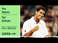 Pete Sampras Vs Paul Goldstein Full Match 1998 US Open Round 2