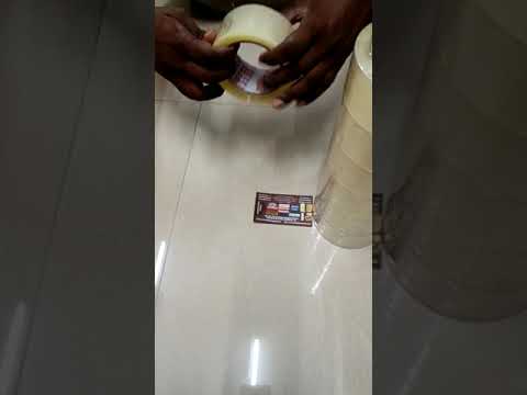 Brown packaging bopp self adhesive tape