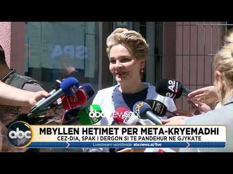 Mbyllen hetimet per Meta - Kryemadhi/ CEZ DIA, SPAK i dergon te pandehur ne gjykate|ABC News Albania