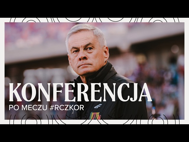 🎙️ Konferencja prasowa po meczu Raków Częstochowa - Korona Kielce [NA ŻYWO] 🔴