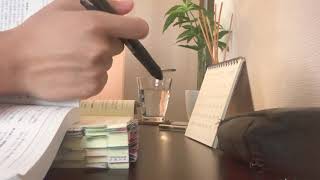 【二級建築士】day4 2020年初勉強。全然勉強時間が増えないのは甘えが原因#5 study with me