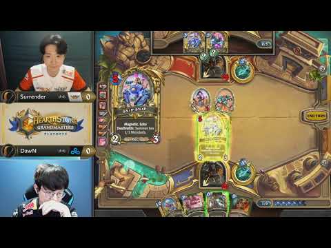Surrender vs DawN ||《爐石戰記》大師職業賽 亞太區 第二季 - Playoffs D2