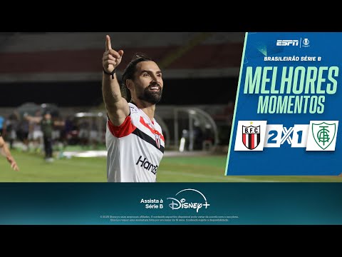 LÉO GAMALHO brilha na estreia com DOIS GOLS, e BOTAFOGO-SP vence AMÉRICA-MG na Série B