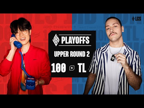 100 vs TL | LCS Playoffs Summer 2024 - Day 4